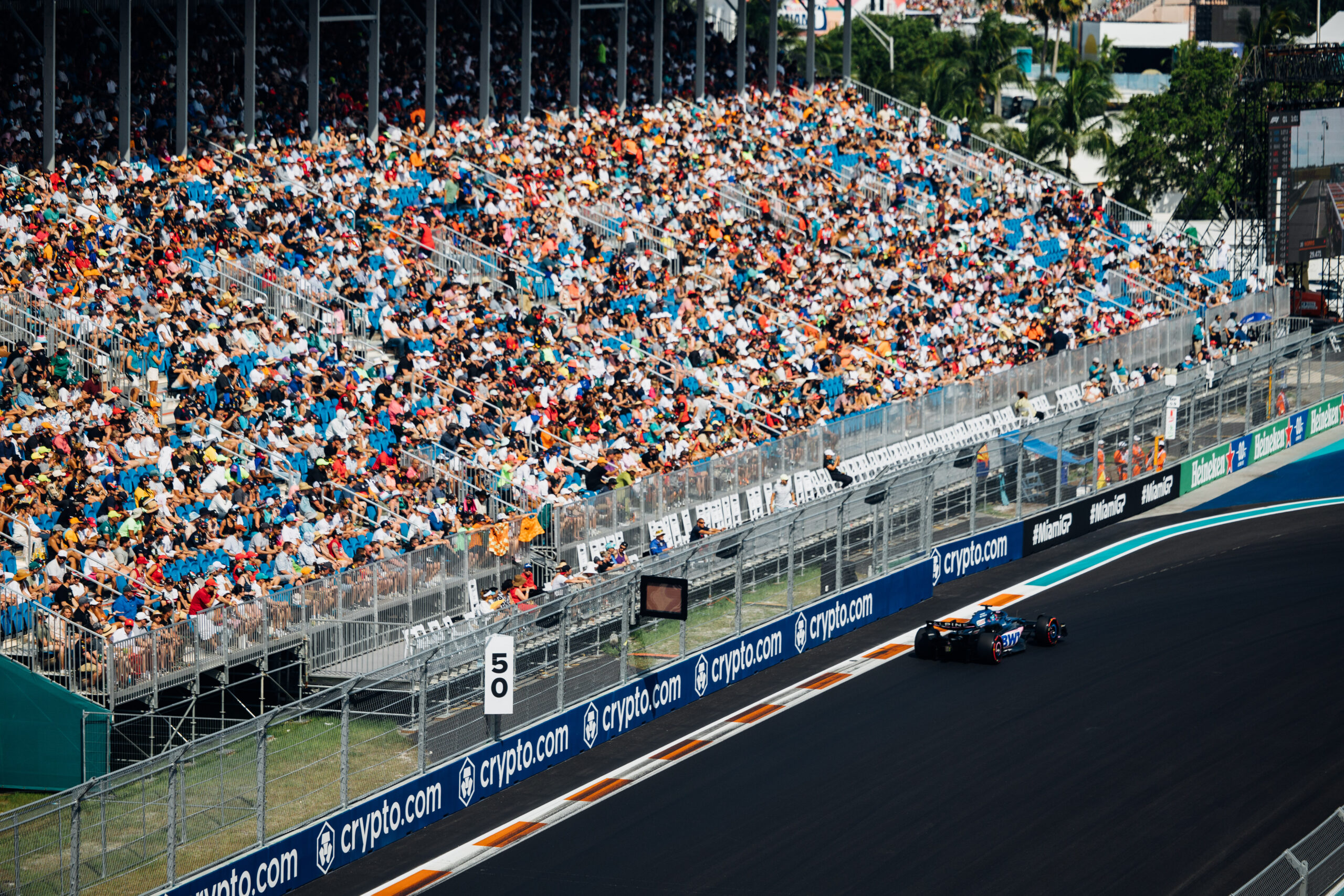 Miami F1 Turn 1 Grandstands View & Seat Guide – North & East