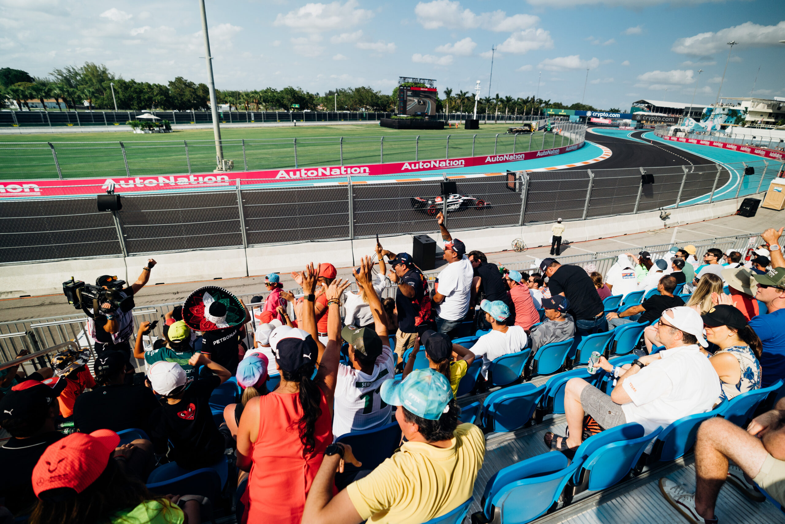 Grandstand at Turn 18 - F1 Miami Grand Prix 2024