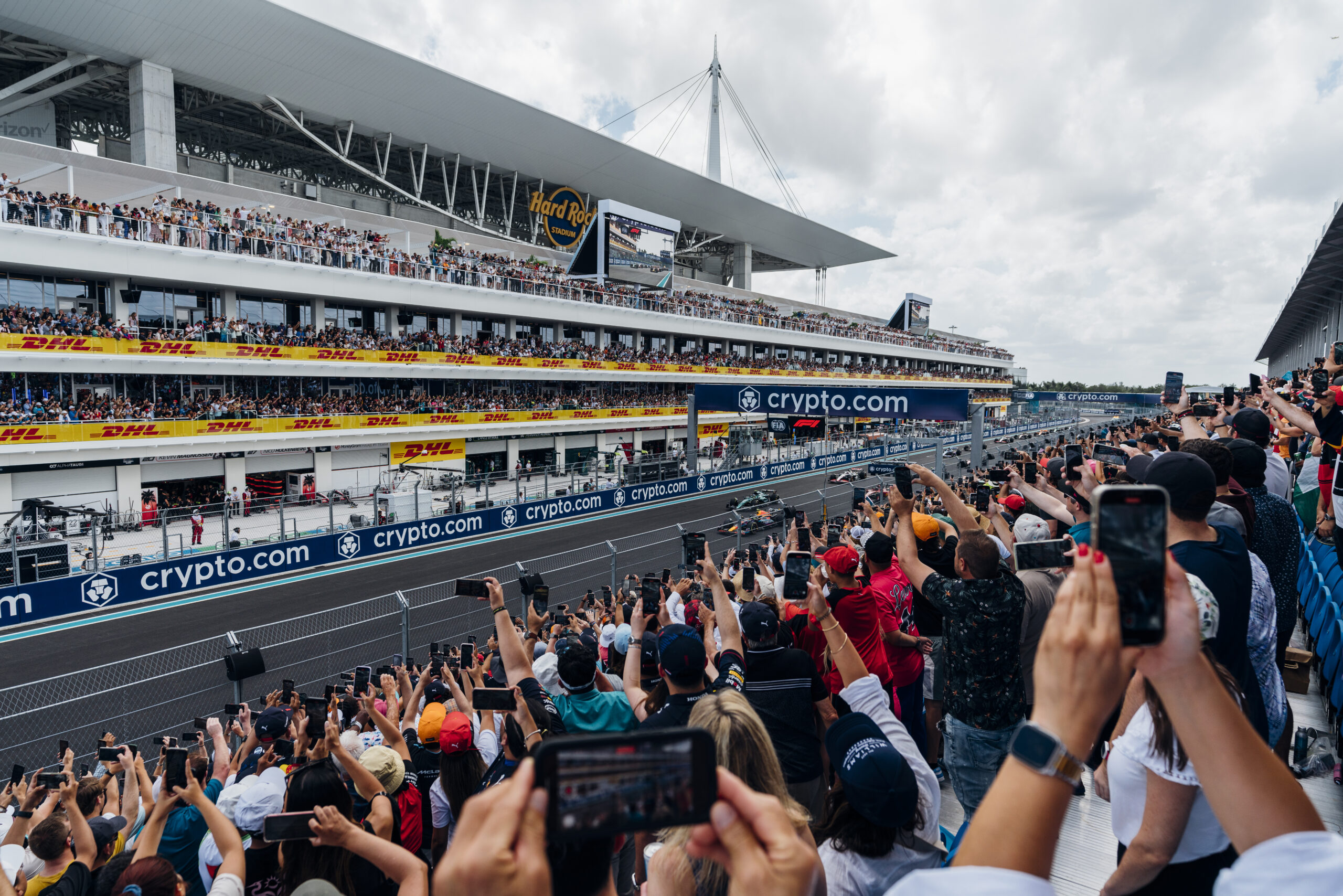 Start / Finish Grandstand