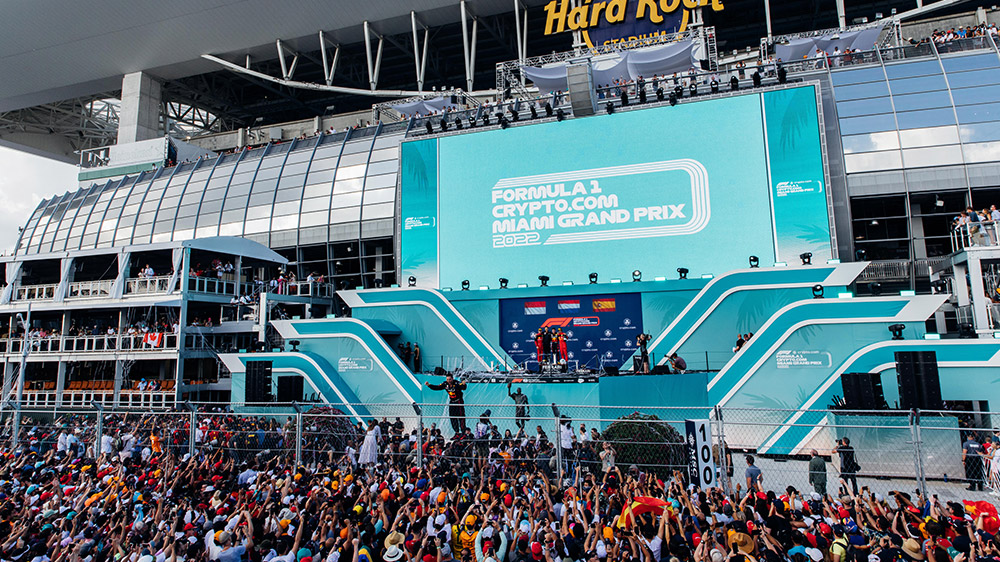 2024 Miami Grand Prix up close fan experience - Coliseum