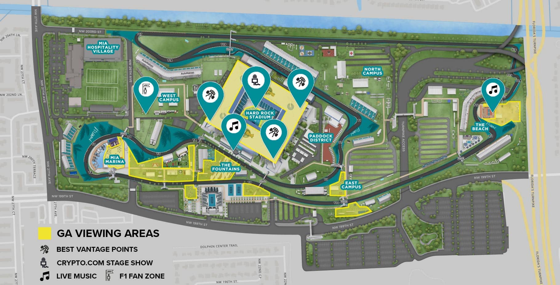 Miami Gp Circuit Map