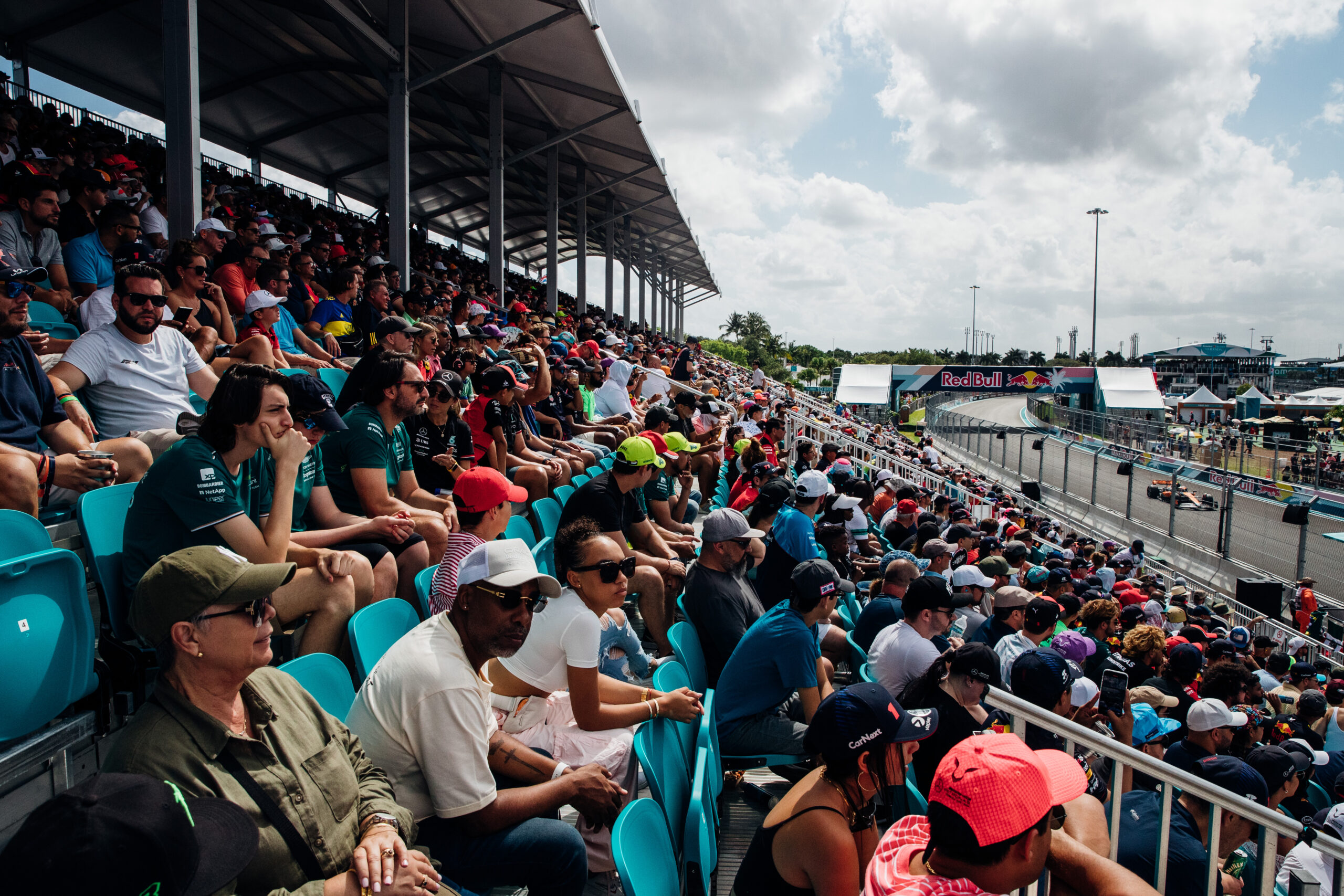 Grandstand at Turn 18 - F1 Miami Grand Prix 2024