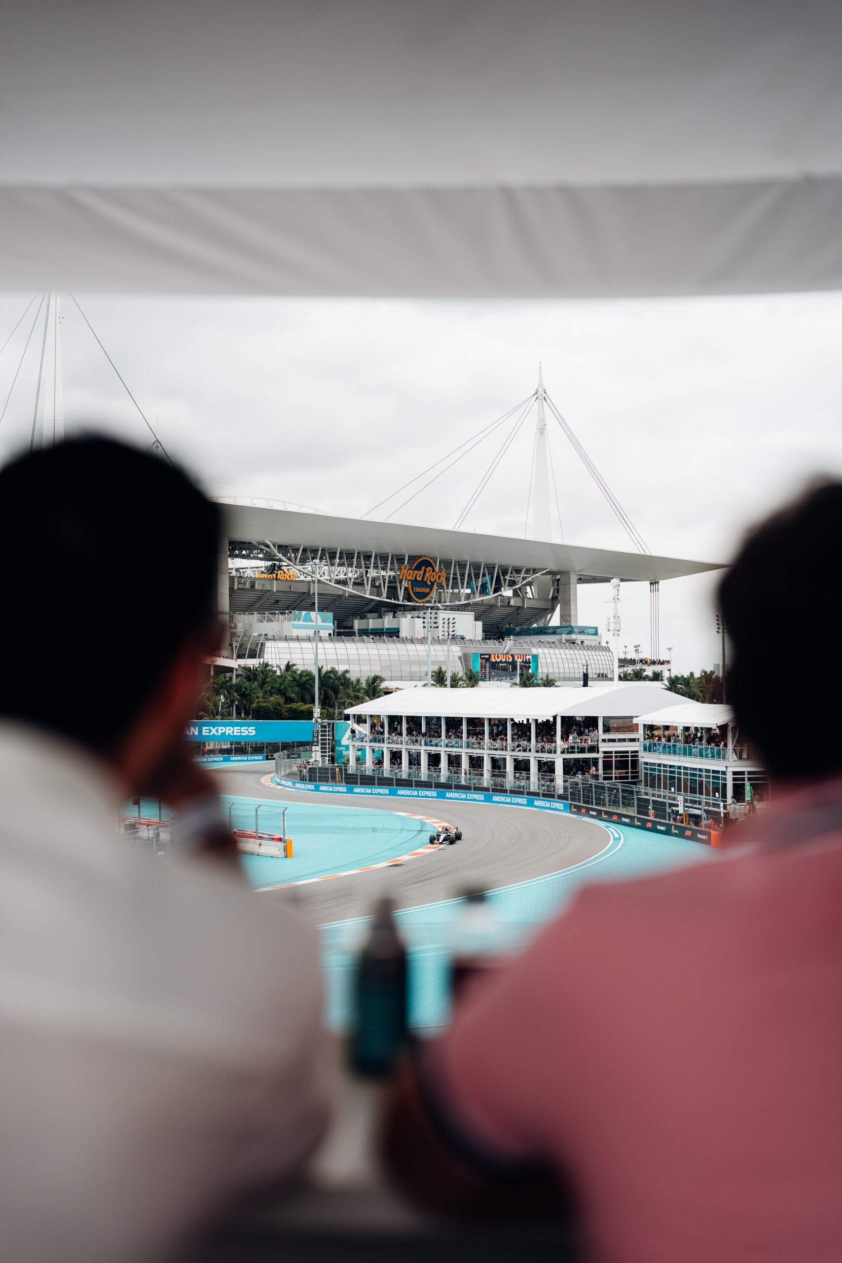2026 F1 Miami Grand Prix / F1MGP – 260503 View of the track from MSC Yacht Club