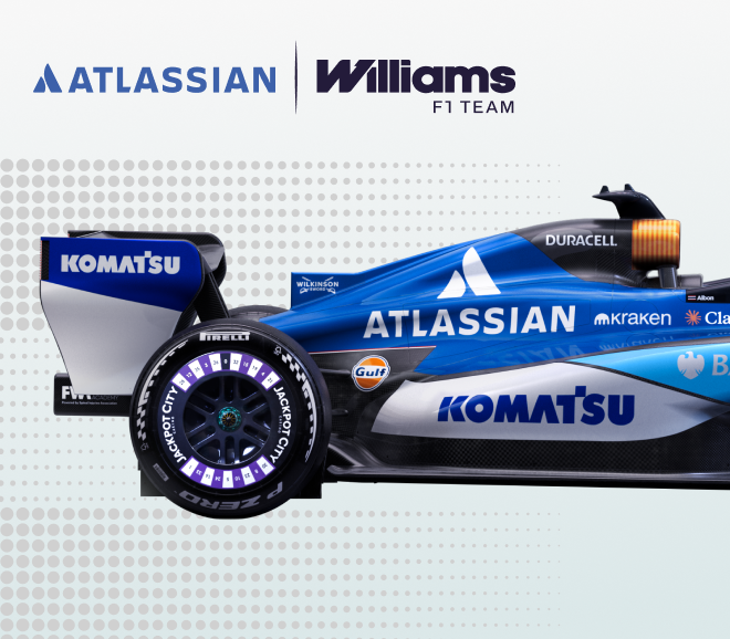 Atlassian Williams F1 Post profile card