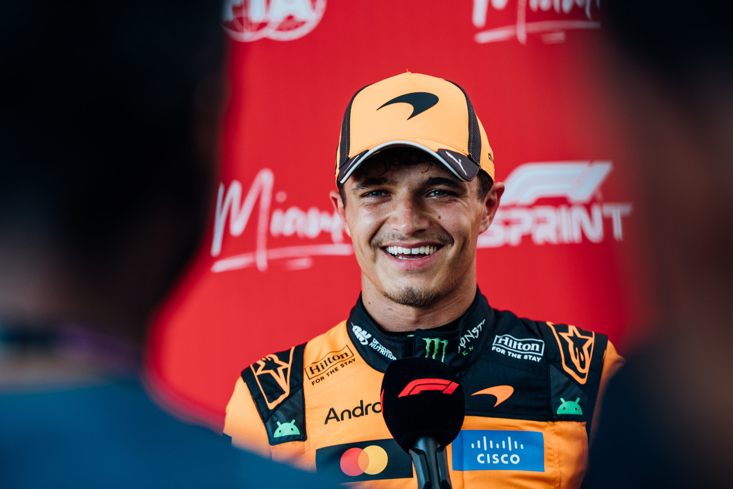 portrait of Lando Norris